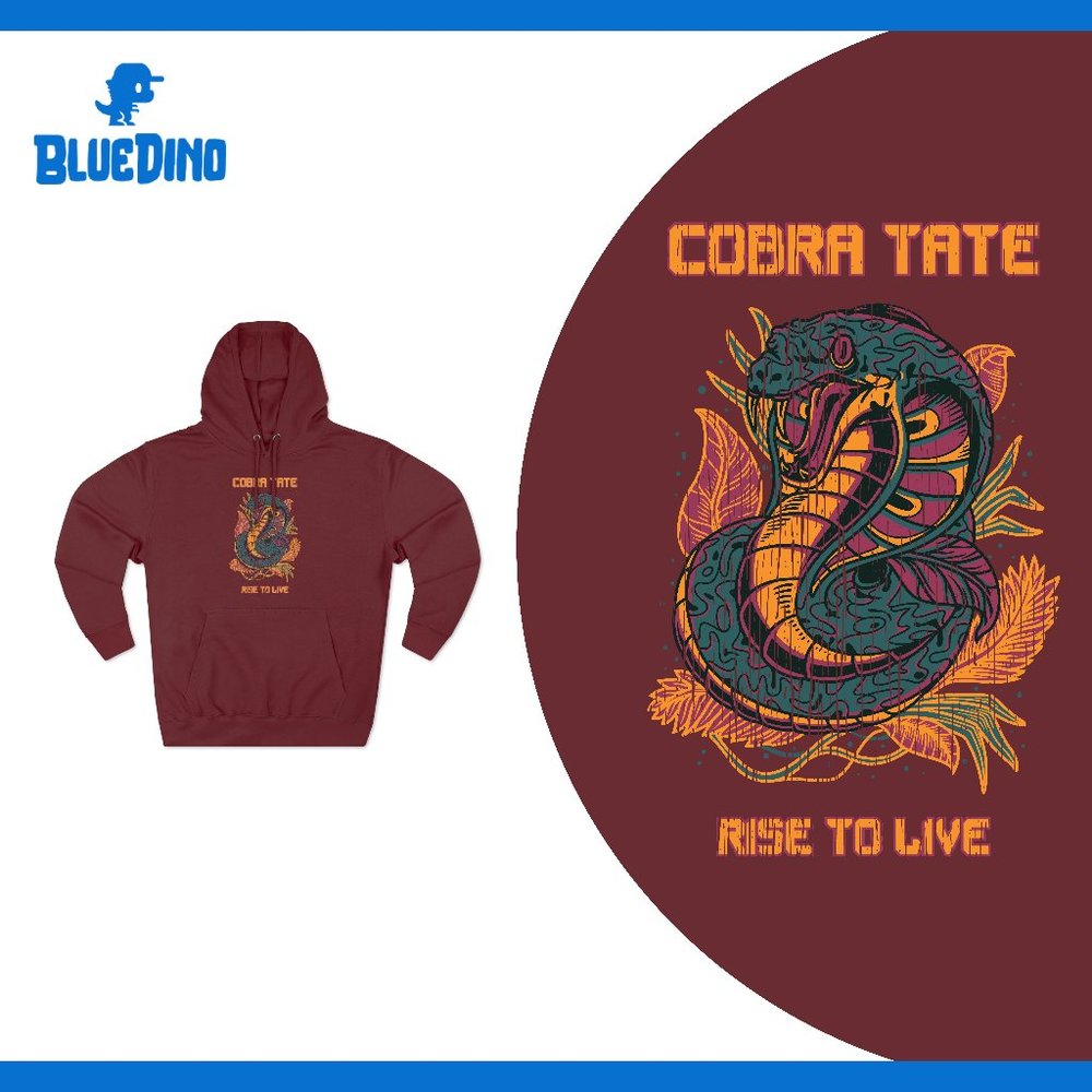 Cobra Tate- Rise to Live- Andrew Tate Wisdom Hoodie